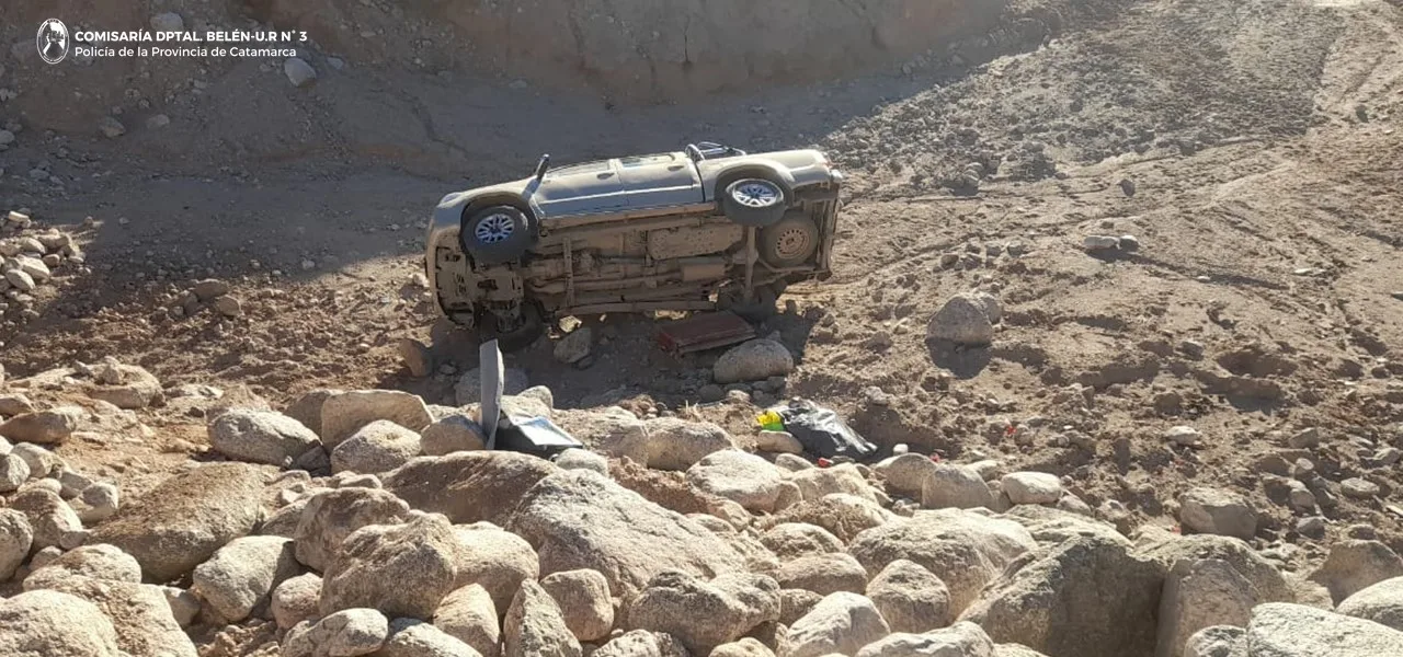 Accidente fatal en Catamarca: la información oficial sobre el vuelco en Belén