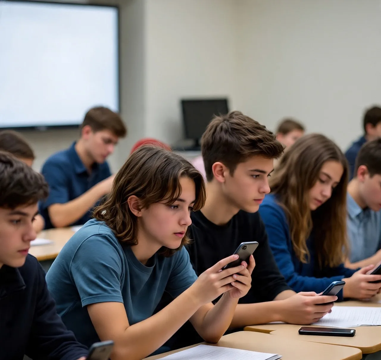 Otras dos provincias prohibirán el uso del celular en las aulas al regresar de las vacaciones