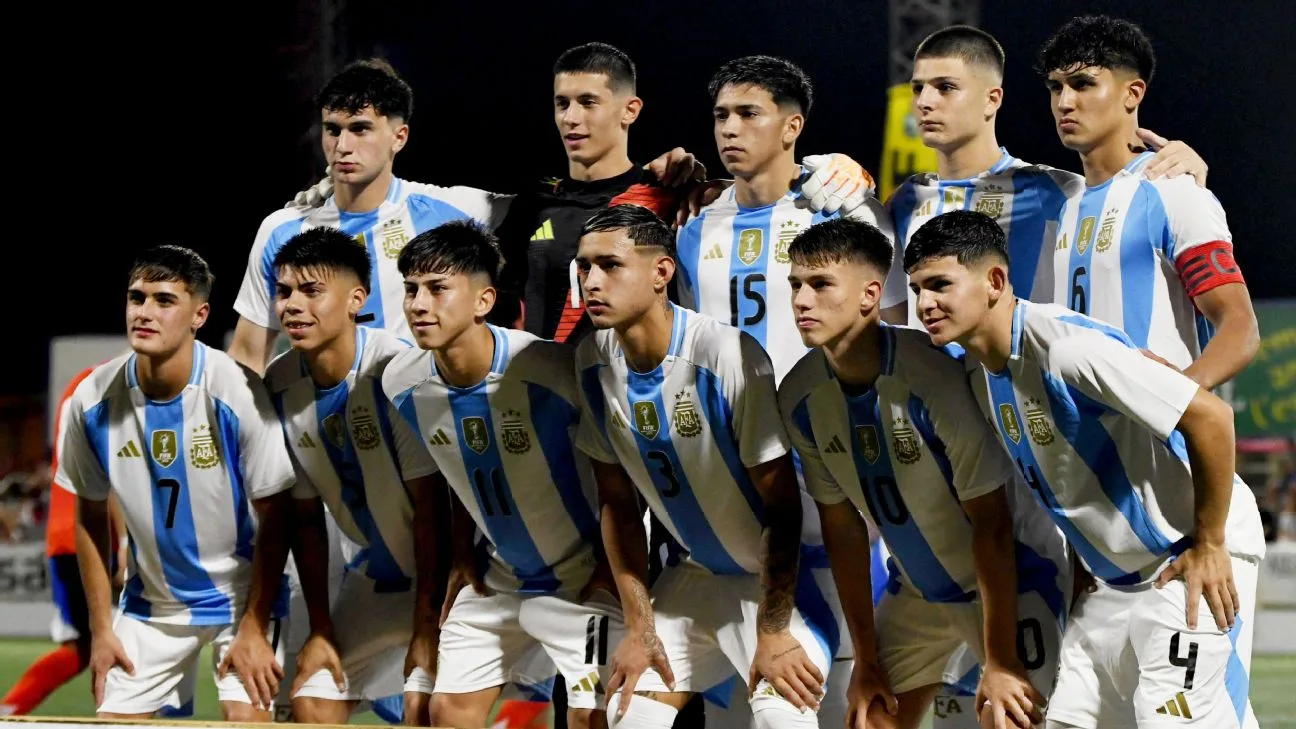 Argentina Sub-17 goleó a Alboraya y se metió en la final del Torneo de L’Alcudia