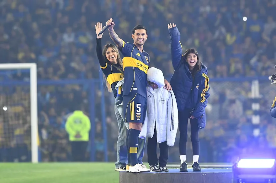 Boca Juniors presentó a Leandro Paredes: “Es el día más importante de mi vida”