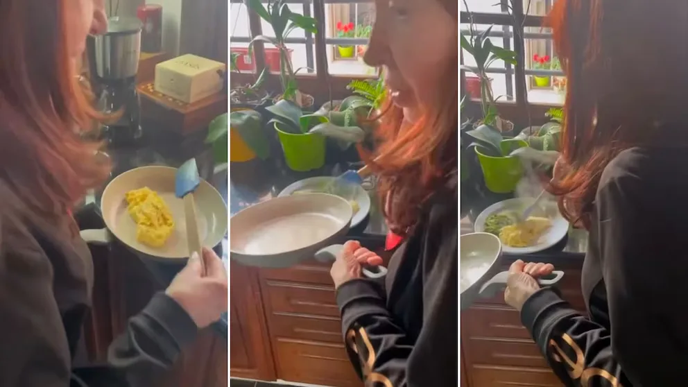 El primer video de Cristina Kirchner desde la prisión domiciliaria