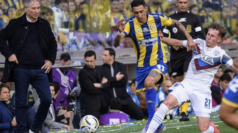 Godoy Cruz lo empató en el descuento y Central no pudo disfrutar a pleno en la vuelta de Di María