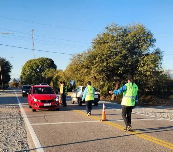 Catamarca: Seguridad Vial controló casi 700 vehículos en Capayán