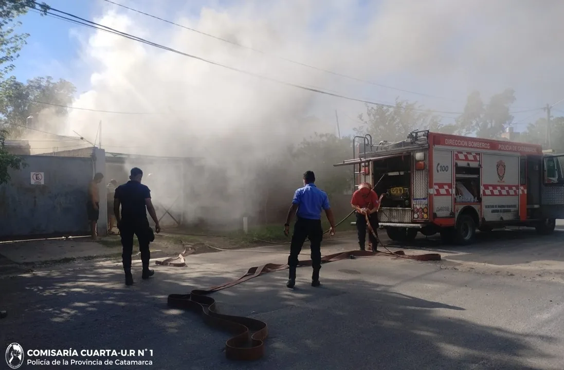 Catamarca: muere un hombre por un incendio en su vivienda de Mutquín