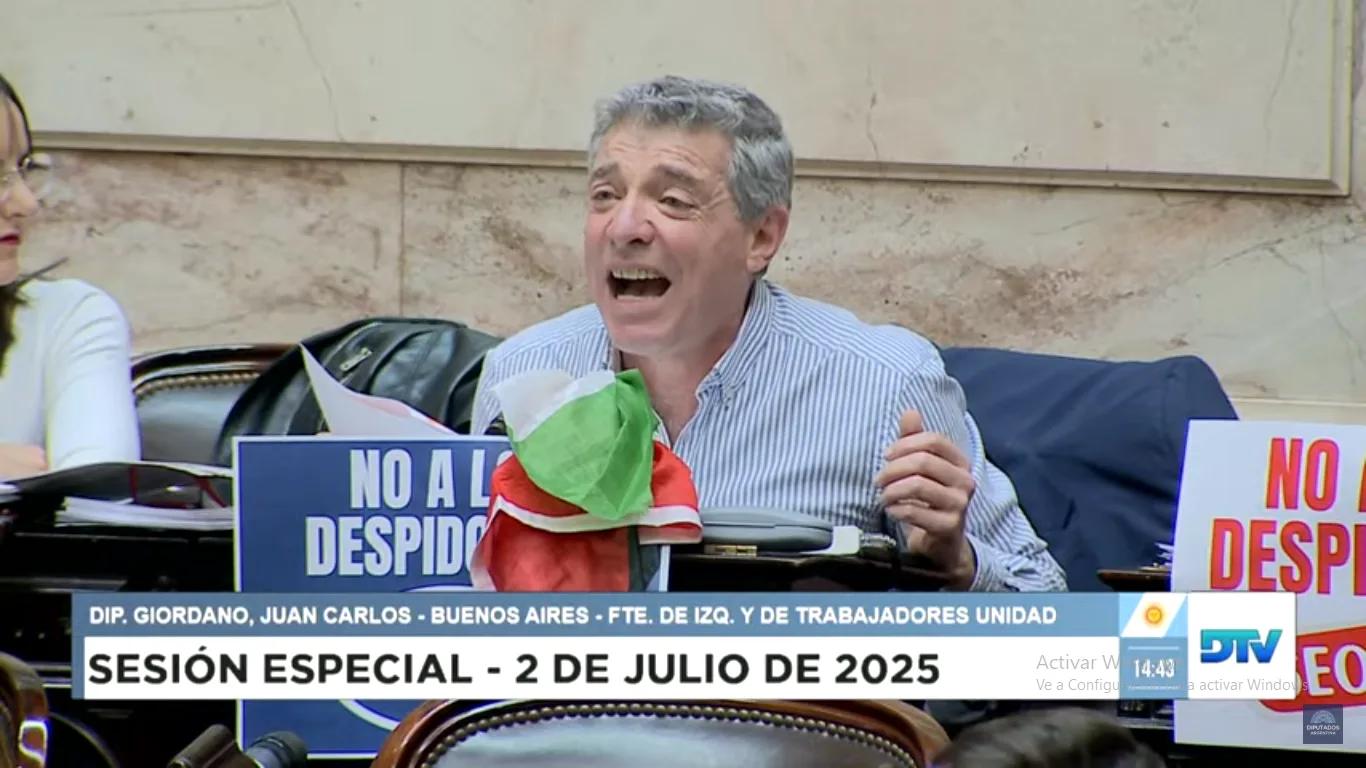 Diputado argentino de izquierda denunció “masacre y hambruna planificada” de Israel contra palestinos