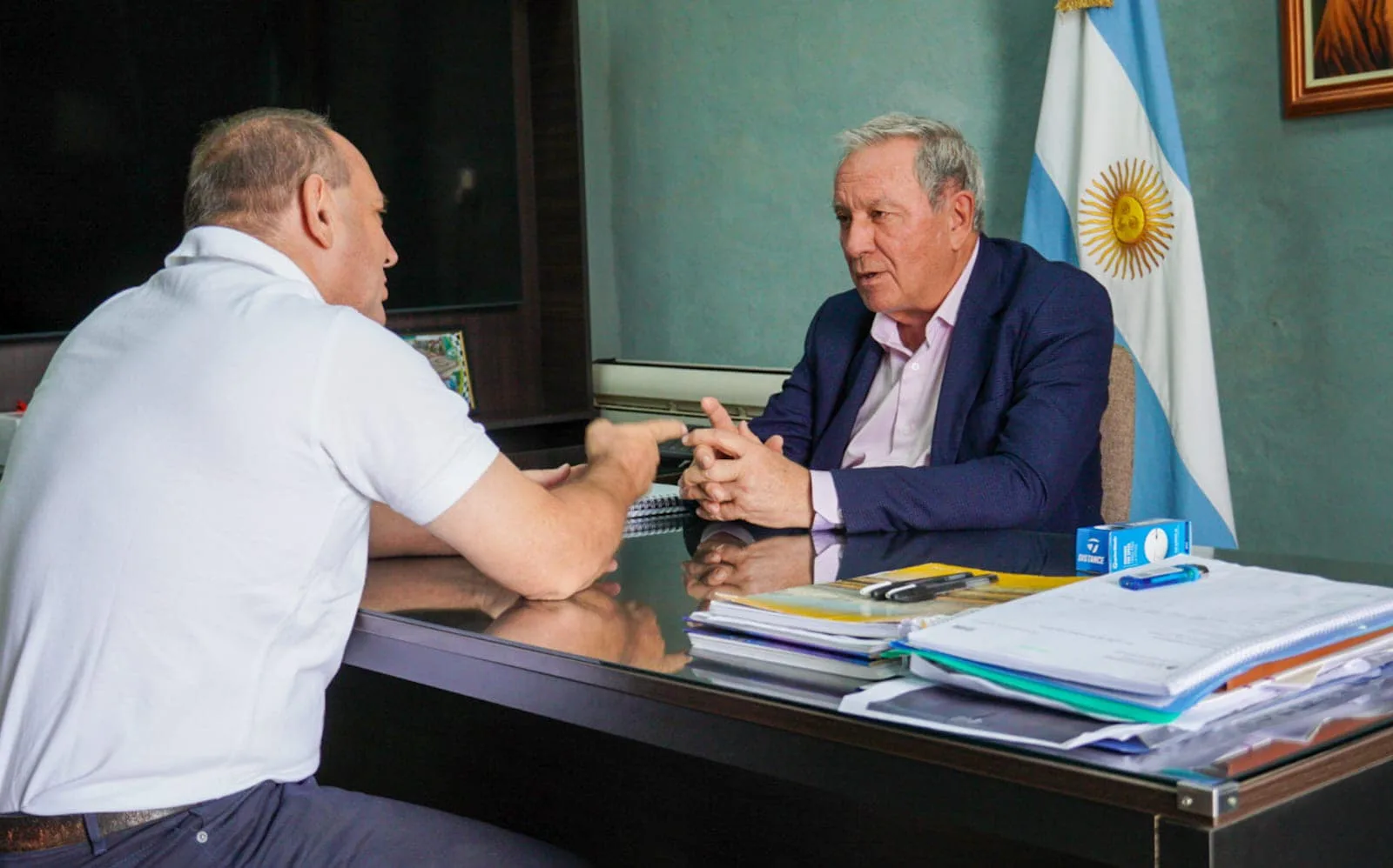 Raúl Jalil en Europa: el vicegobernador Rubén Dusso a cargo del Ejecutivo Provincial