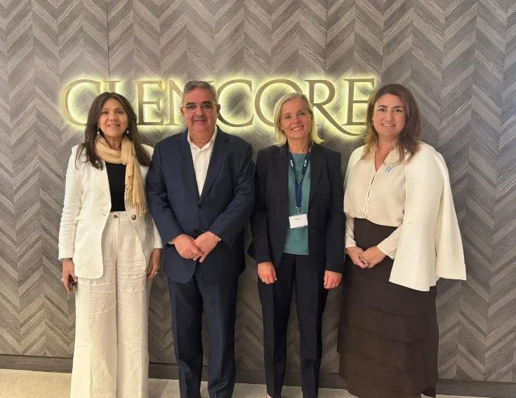 El Gobernador se reunió con autoridades de Glencore en Londres