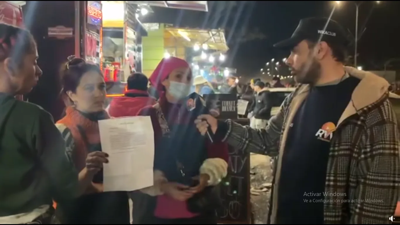 Puesteros en el Poncho amenazan con una protesta porque los quieren desalojar el domingo