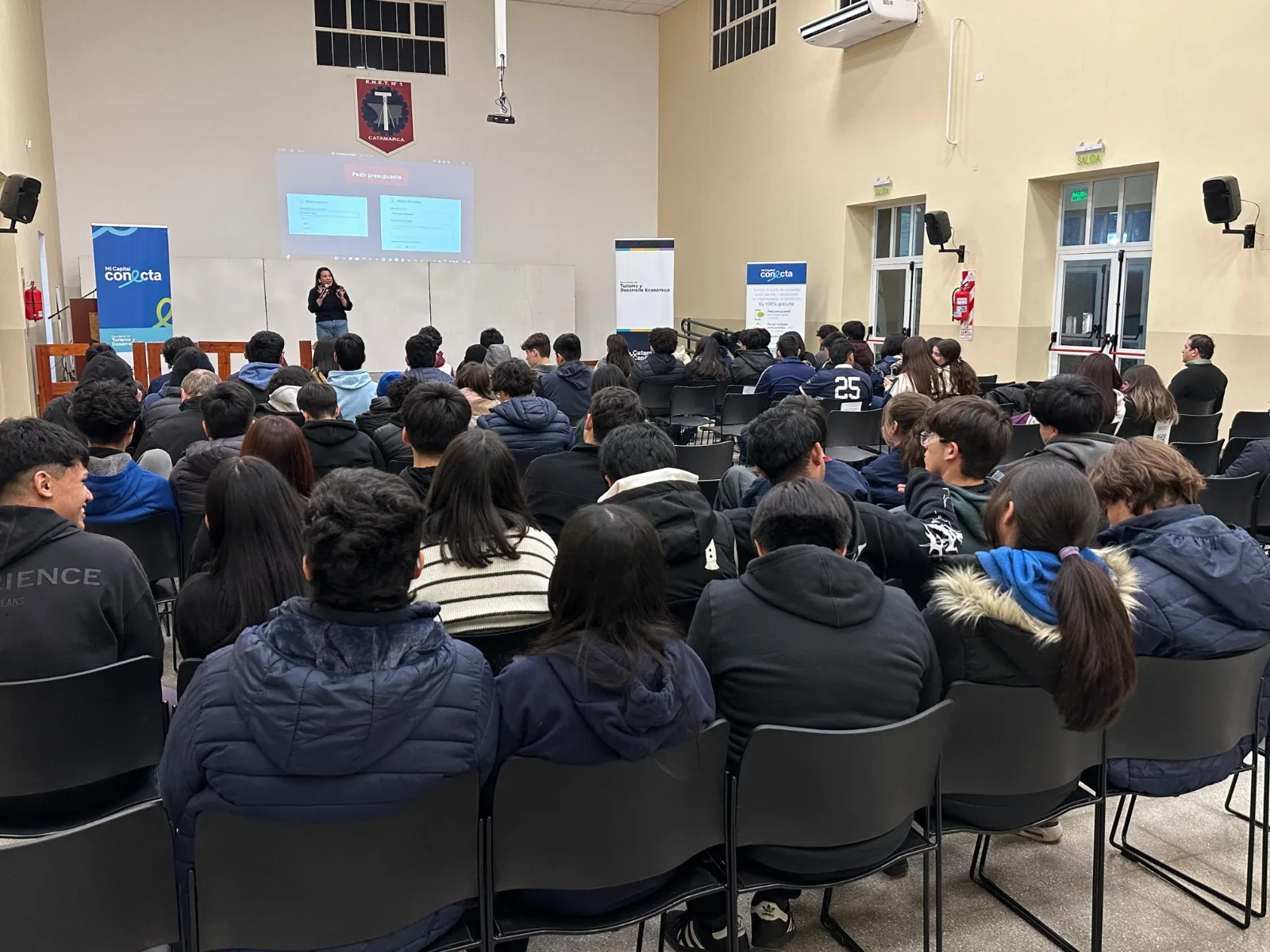 Catamarca: más de cien estudiantes se capacitaron sobre la plataforma “Mi Capital Conecta”