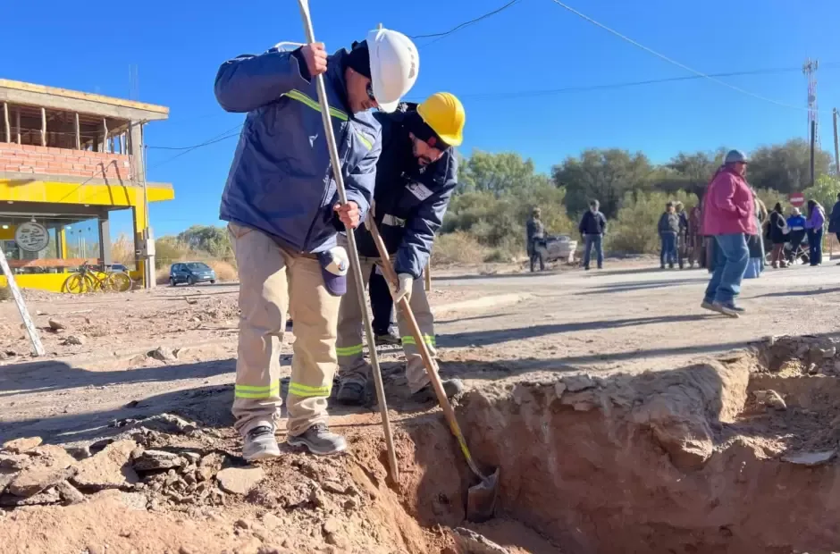 Catamarca: comenzó la obra de red cloacal en Fiambalá