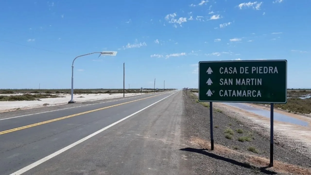 Estado de rutas nacionales este lunes en Catamarca