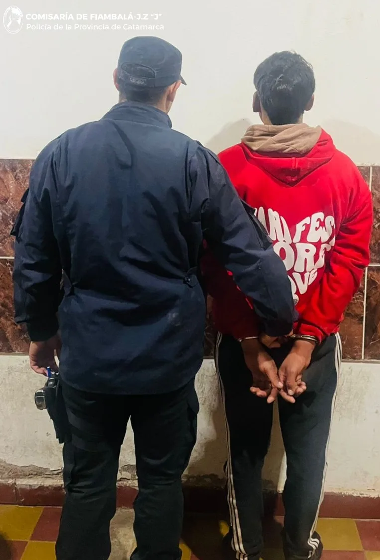Catamarca: detienen a un joven que circulaba en una moto robada e intentó escapar
