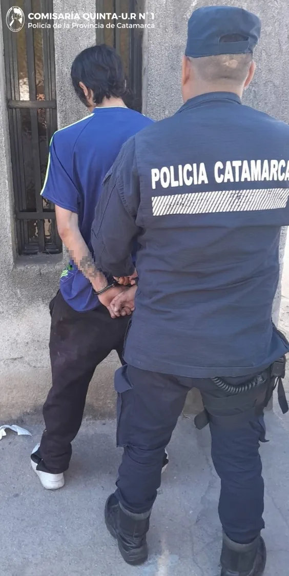 Catamarca: detuvieron a un ladrón domiciliario en la zona Sur de la Capital