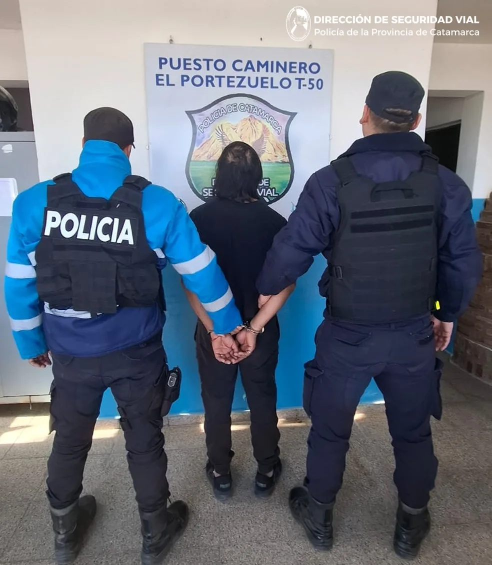 Catamarca: detienen a un hombre requerido por la Justicia de la Provincia de Salta