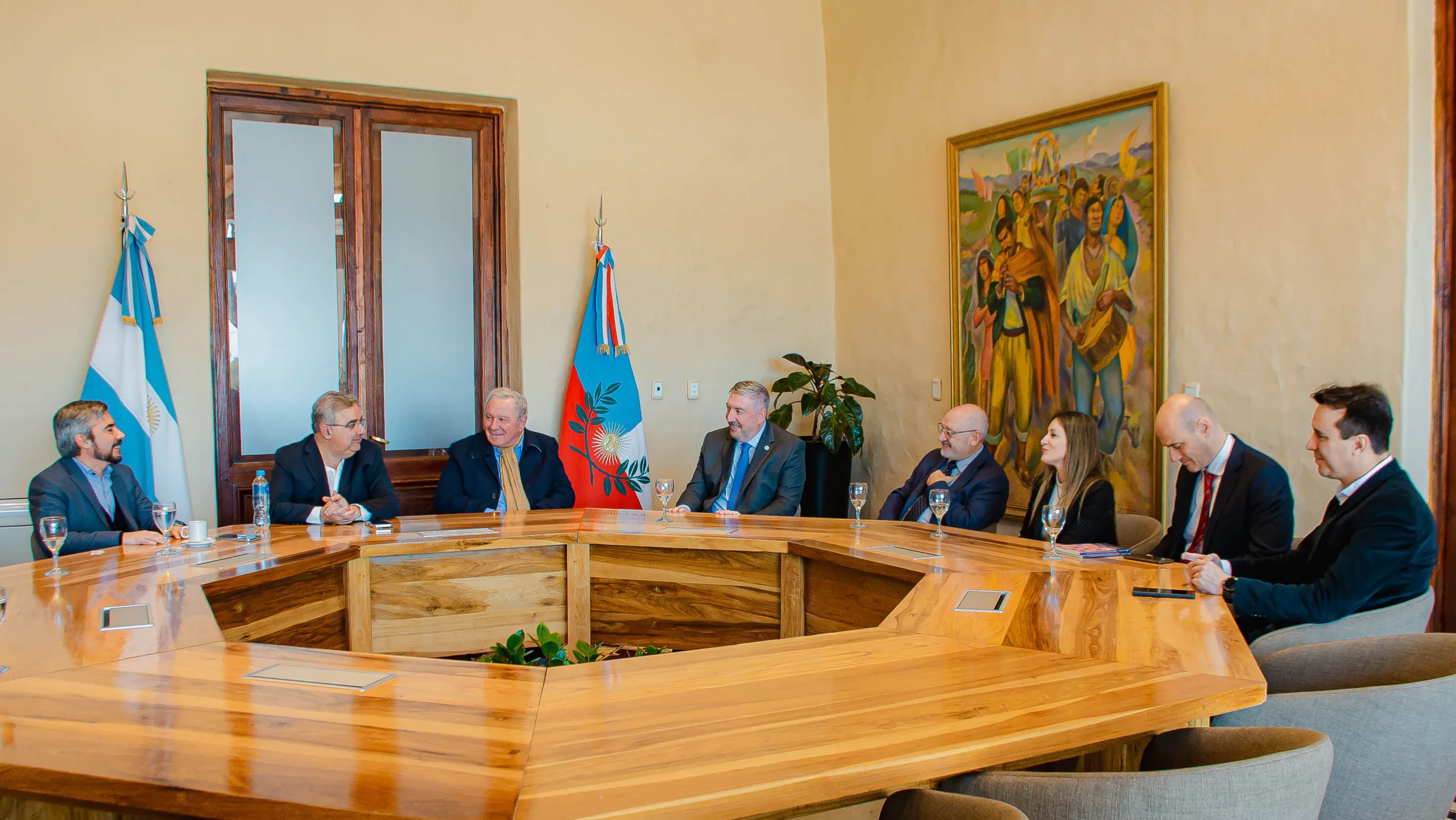Raúl Jalil recibió a autoridades del Consejo de la Magistratura de la Nación