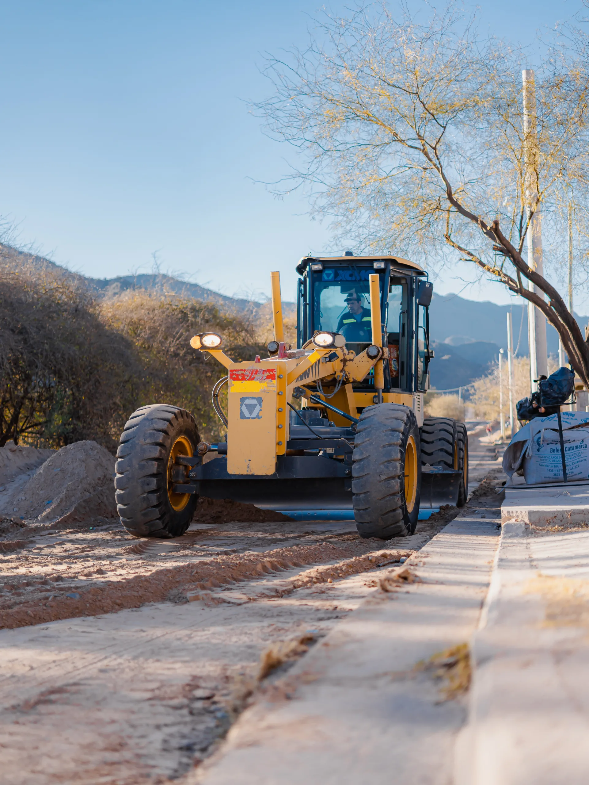 Catamarca: iniciaron trabajos para asfaltar y mejorar el ingreso a la ciudad de Belén