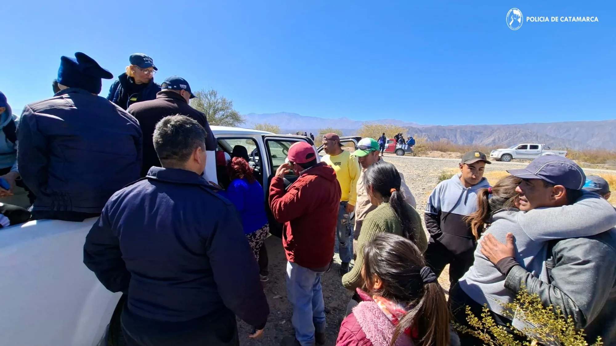 Catamarca: policías encontraron a un joven que era intensamente buscado en Pomán