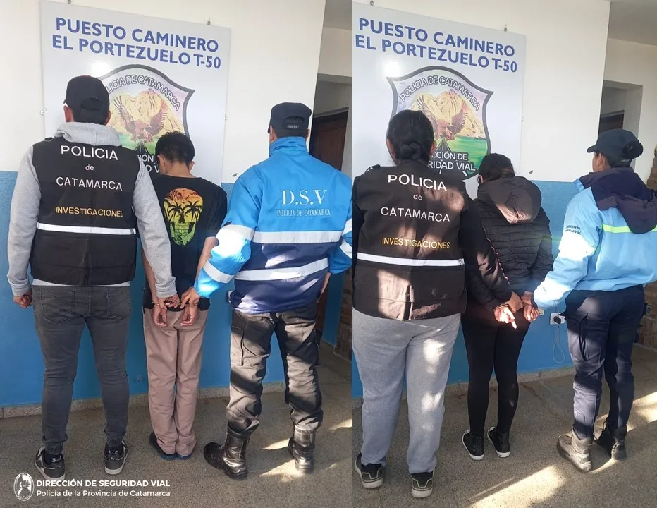 Catamarca: detienen a una joven pareja y recuperan elementos de un cuantioso robo