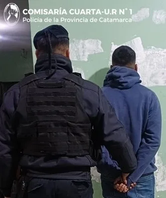 Detienen en Catamarca a un joven sindicado por violencia de género: también le rompió el auto