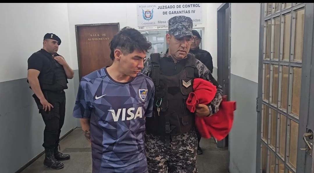 Catamarca: De Cicco, el joven delincuente con récord de “caídas” en comisaría, ya está en el Penal de Miraflores