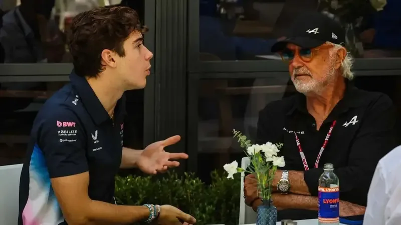 Briatore, el jefe de equipo de Alpine, puso en duda la continuidad de Colapinto: “no es lo que esperaba”