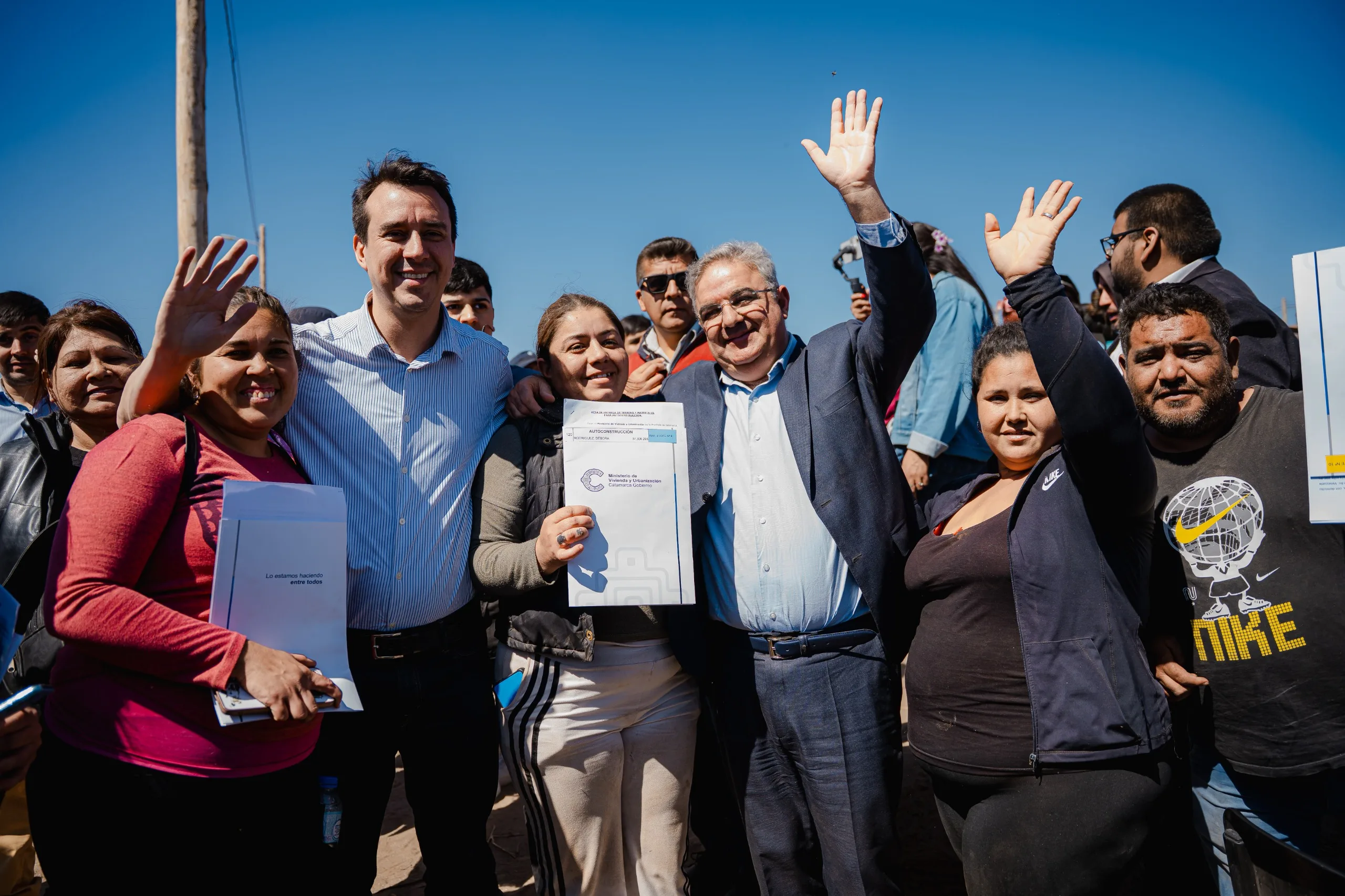 Catamarca: a través del programa Autoconstrucción, 250 familias comienzan a construir su propio hogar