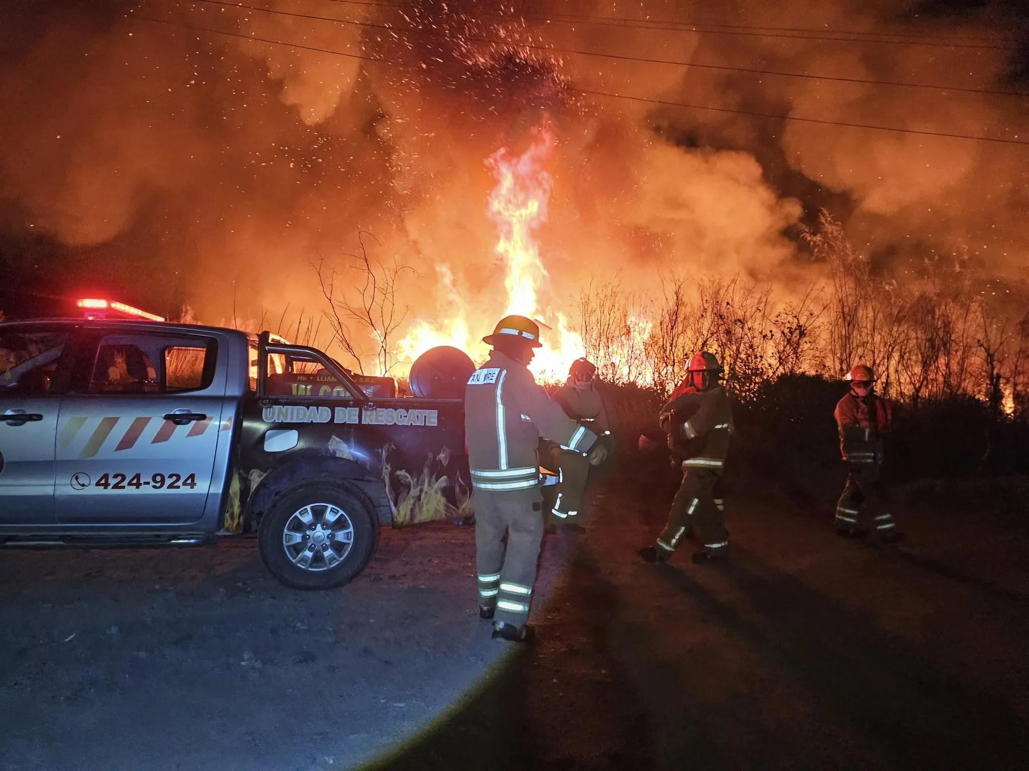 Alerta Roja en Catamarca por incendios y los fuertes vientos