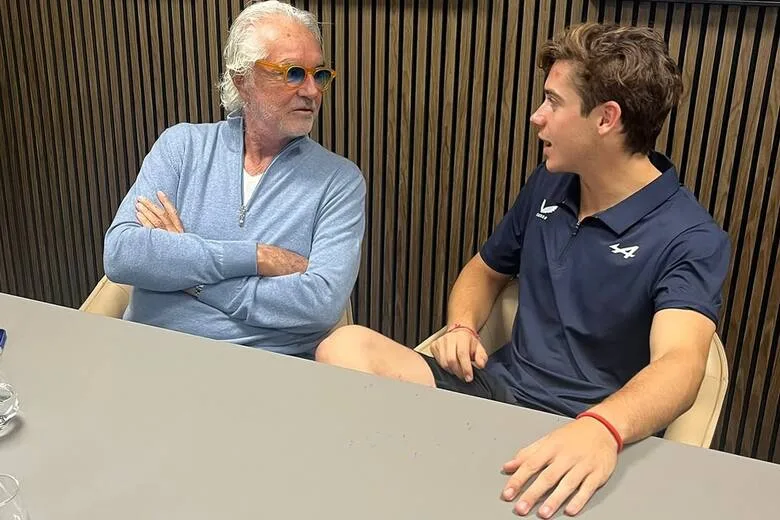 Flavio Briatore ahora elogió a Franco Colapinto luego del GP de Países Bajos de F1