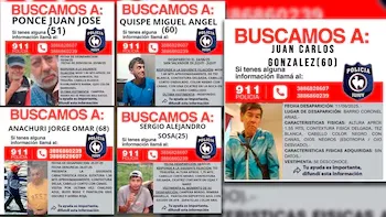 Jujuy: quiénes son los 5 hombres desaparecidos que serían víctimas del asesino serial