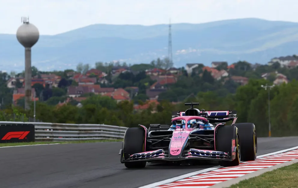 Franco Colapinto quedó 18° en la primera práctica del Gran Premio de Hungría Fórmula 1