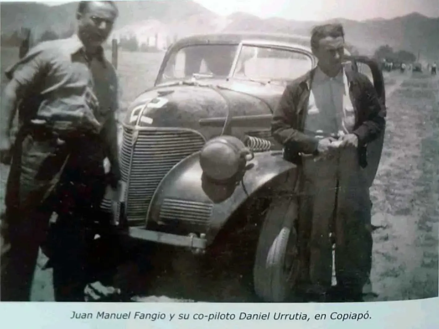 Cuando Fangio cruzó el Paso San Francisco: una joya olvidada del automovilismo en la historia de Fiambalá