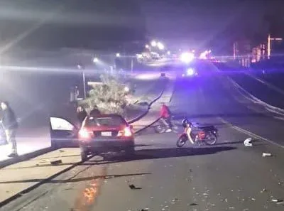 Conducía un auto con 1,63 g/l de alcohol en sangre y atropelló a una joven en moto que murió en el acto
