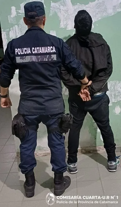 Un joven fue detenido en Catamarca por intento de robo domiciliario