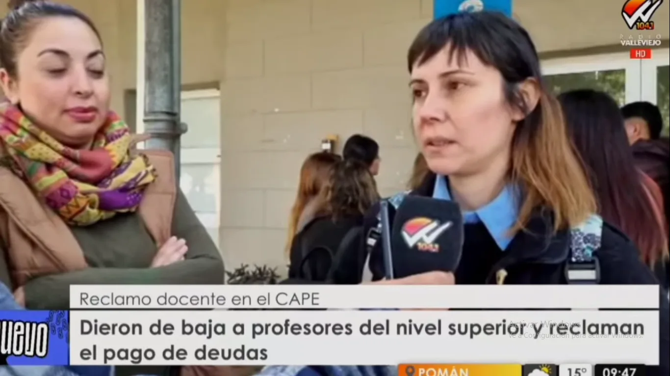 Reclamo de docentes en Catamarca por bajas y deudas de haberes