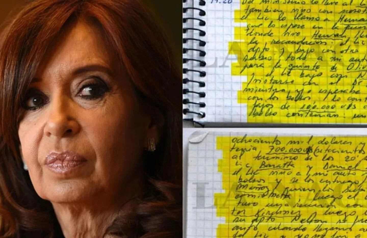 Mala noticia para imputados de la Causa Cuadernos: peritaje de Gendarmería aseguró que los escritos corresponden al chofer Oscar Centeno