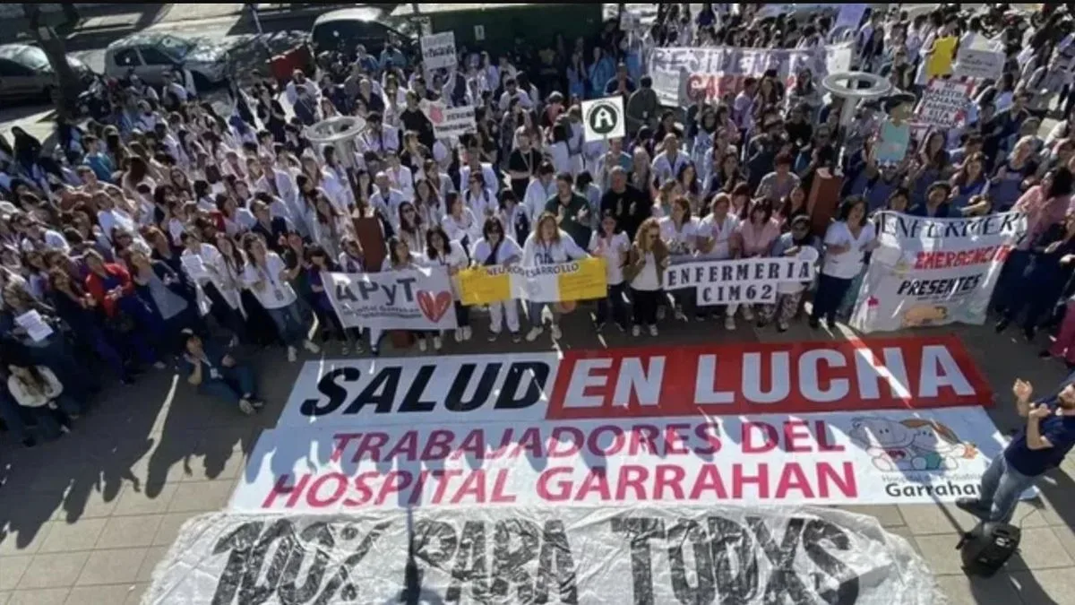 Hoy jueves: trabajadores del Garrahan, Vialidad, el INTI y la CATT se movilizan al Senado