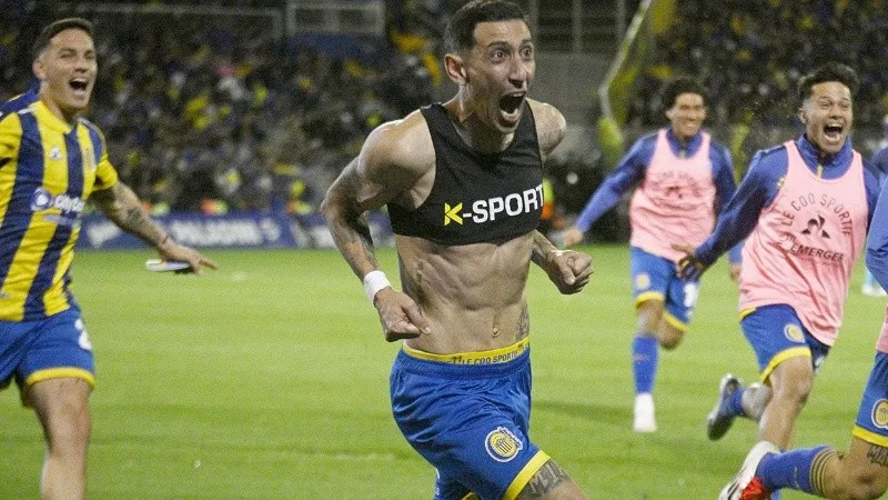 Central se quedó con el clásico de Rosario con un golazo impresionante de Di María