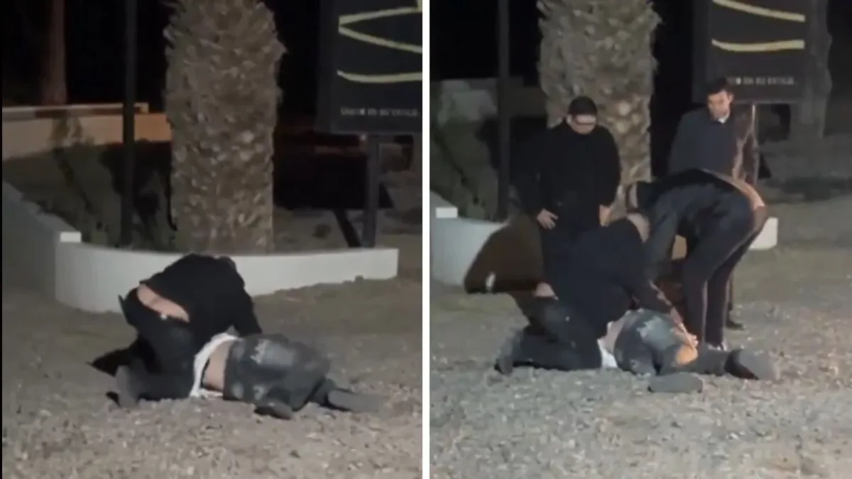 Filman golpiza de patovicas a un adolescente en un cumpleaños de 15 años en Mendoza: video