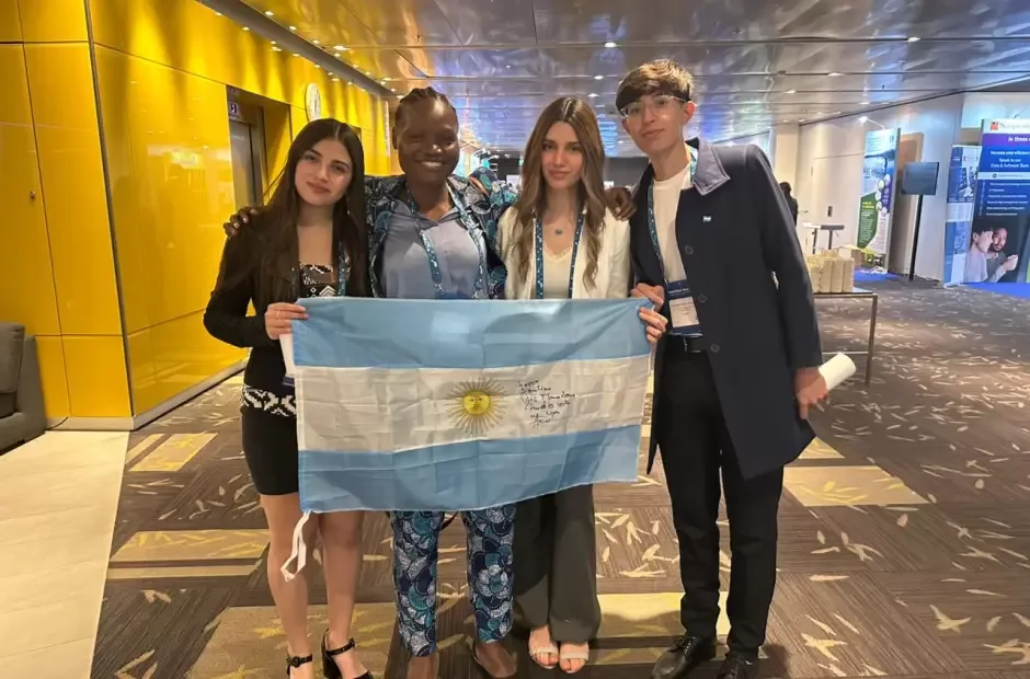 Estudiantes catamarqueños en Suecia, representaron al país en el “Nobel del Agua”