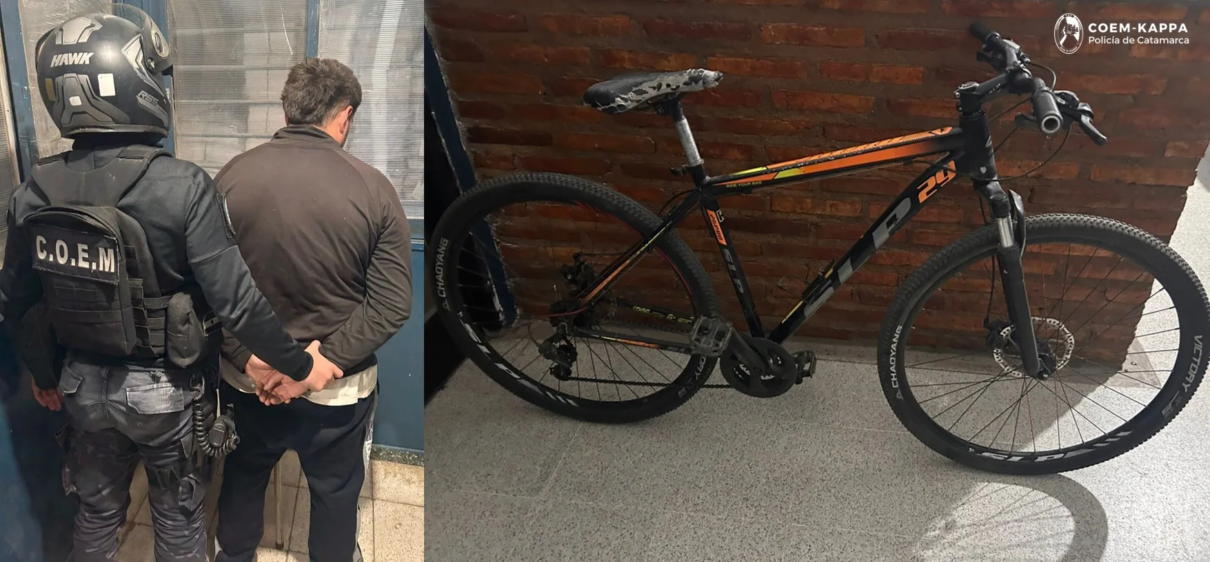 Catamarca: detienen a un joven por el robo de una bicicleta