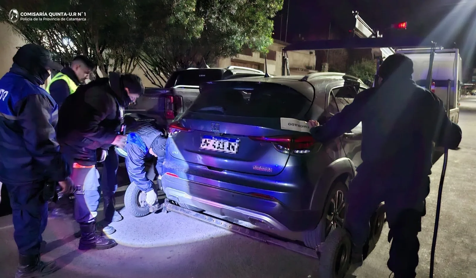 Catamarca: detenido porque conducía borracho y agredió a una mujer policía en un control