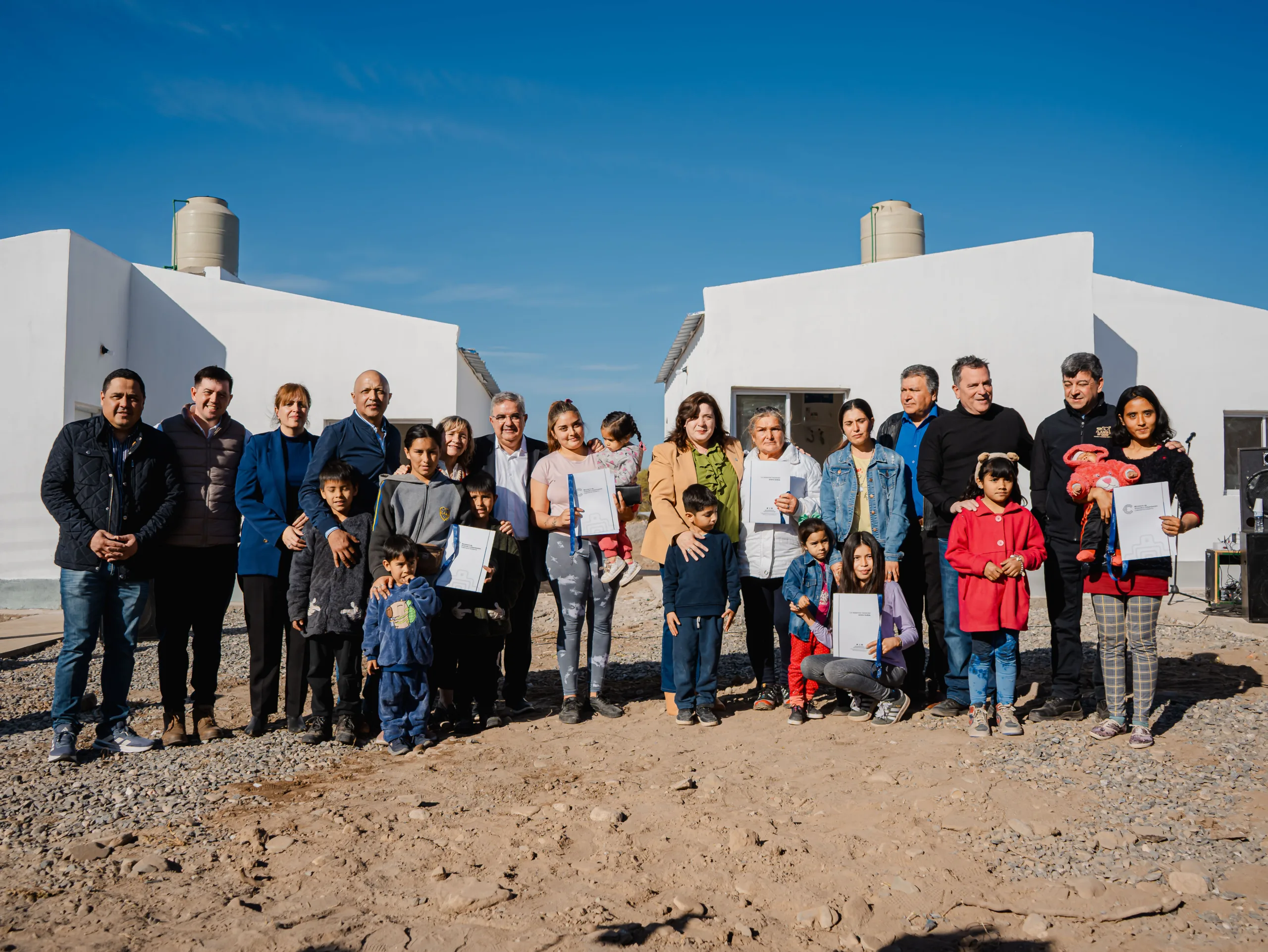Huillapima: el Gobierno de Catamarca entregó viviendas sociales y más familias cuentan con un techo propio