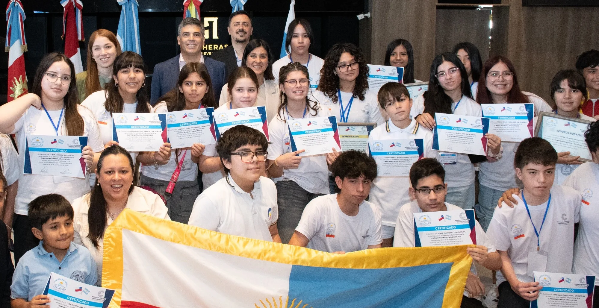 Catamarca: cierre y premiación de las Olimpiadas de Matemática Ata.Ca.LaR