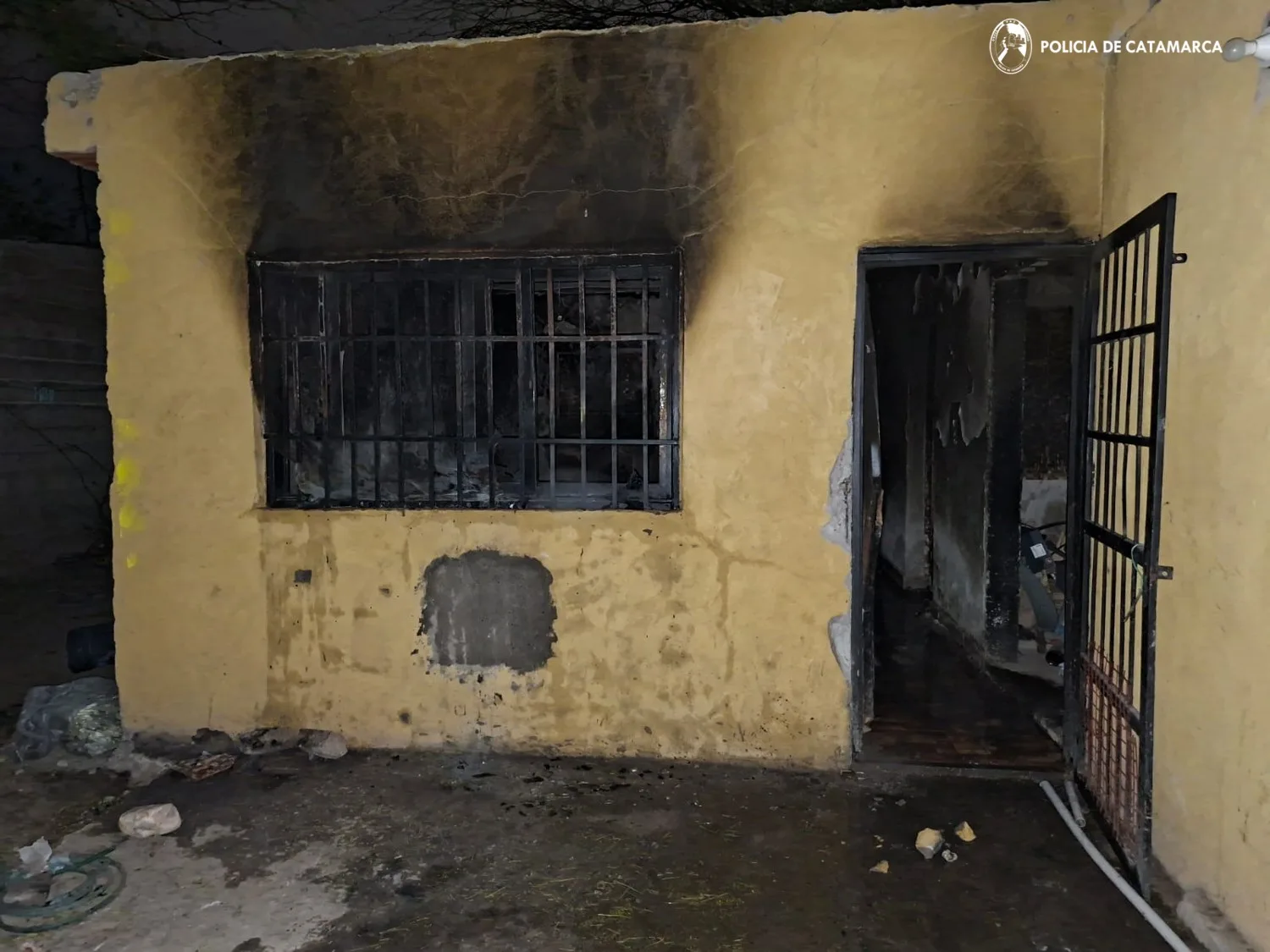 Catamarca: voraz incendio en una vivienda del Sur de la Capital