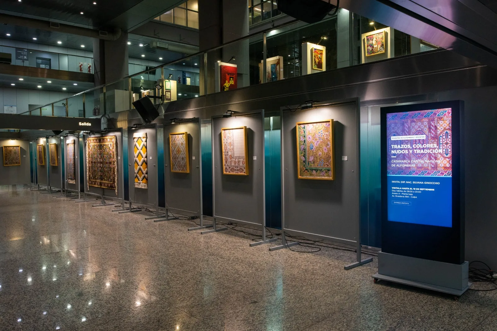 La Fábrica de Alfombras de Catamarca exhibe su arte en Buenos Aires