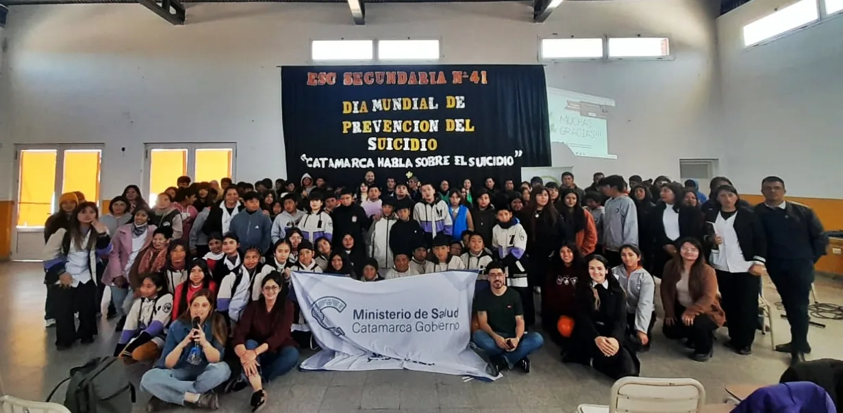Catamarca: Salud Mental trabajó sobre Prevención del Suicidio en Belén