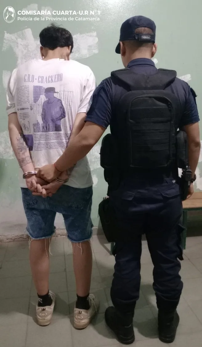 Catamarca: detienen a un joven de 22 años por violencia de género y secuestran un teléfono celular