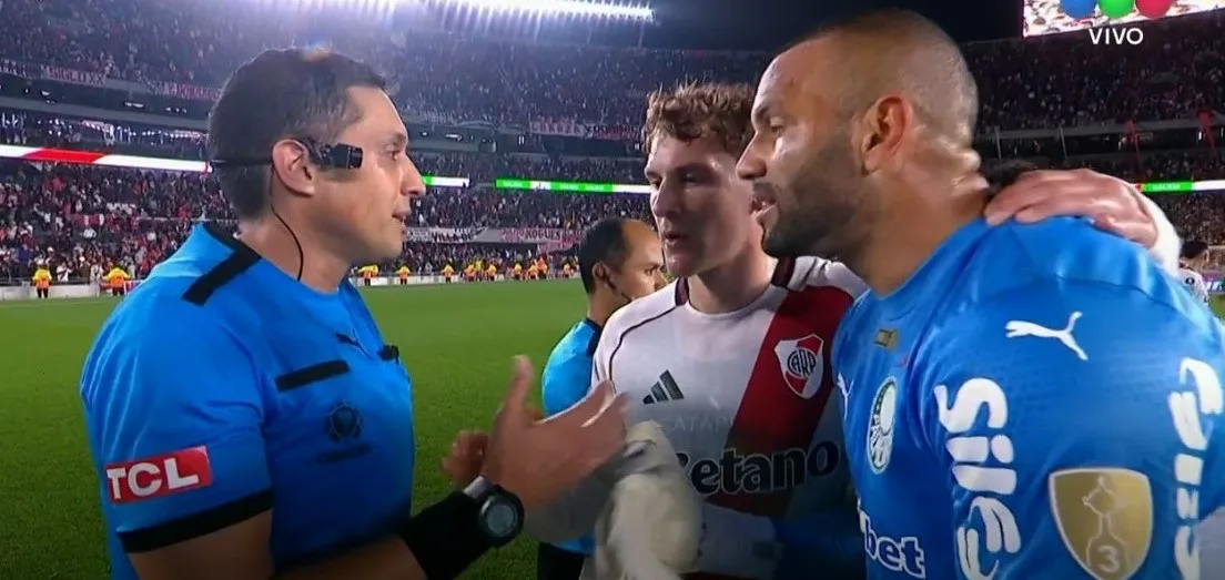 River Plate perdió 2 a 1 con Palmeiras por la ida en cuartos de final de la Copa Libertadores