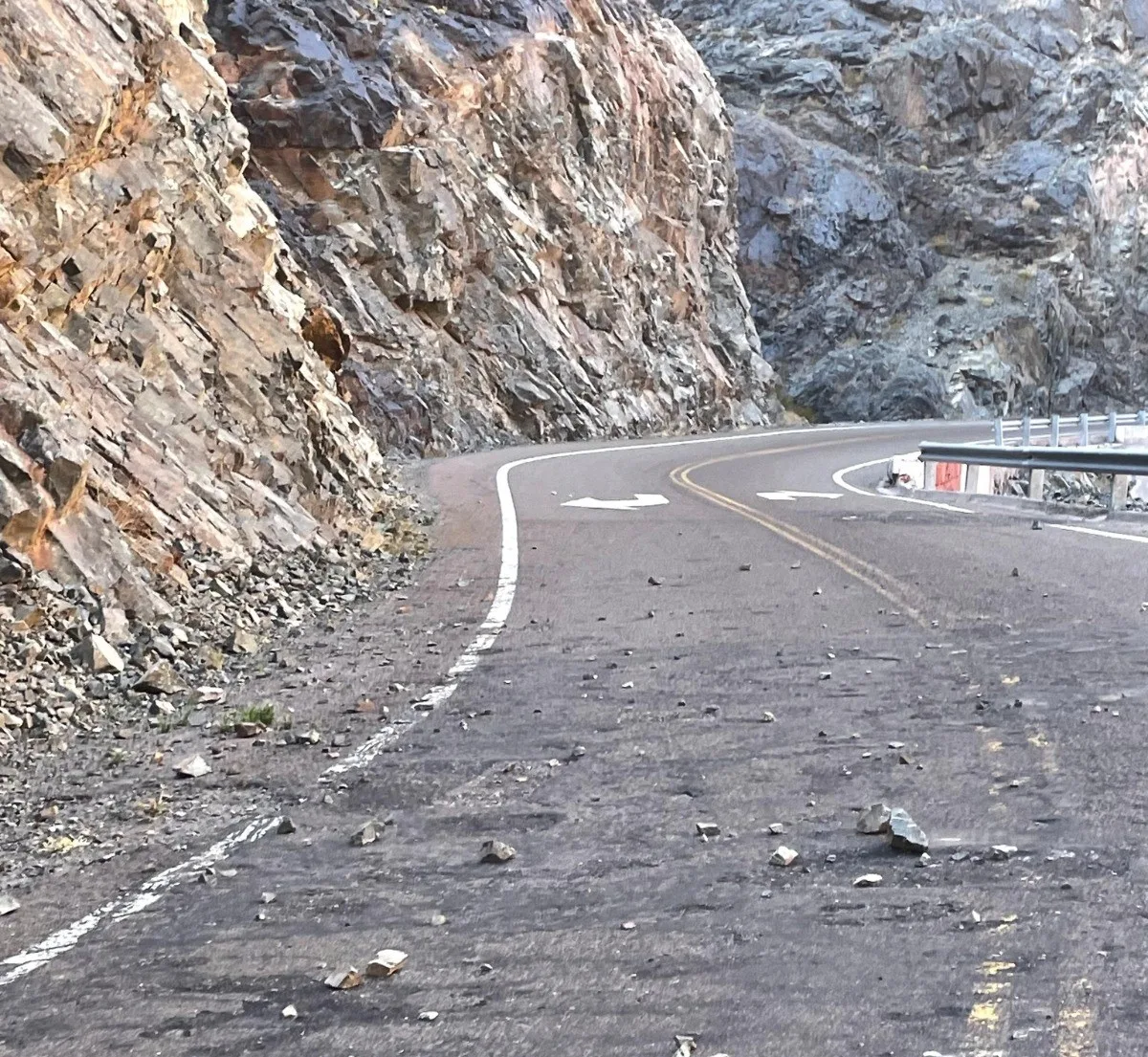Catamarca: transitar con precaución por Quebrada Las Angosturas”