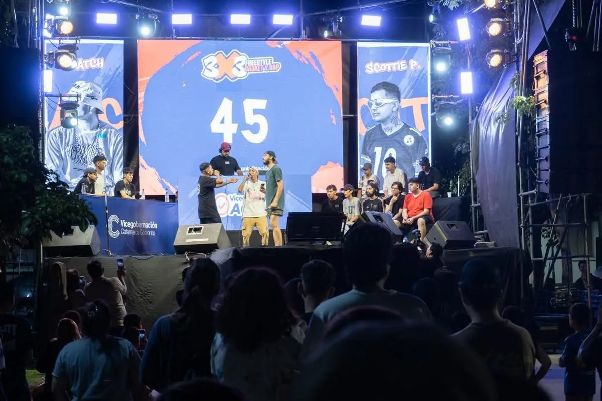 Se realizará una nueva fecha del Torneo 3×3 de Básquet, y Batalla de Rap que organiza Vicegobernación
